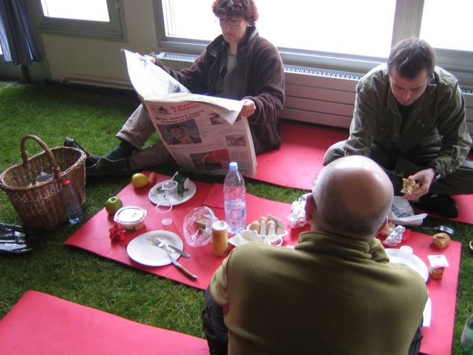 Herbe / classe - chantier