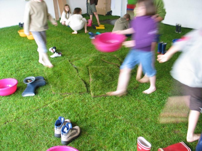 Herbe / classe - chantier