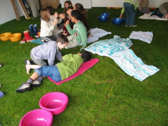 Herbe / classe - chantier