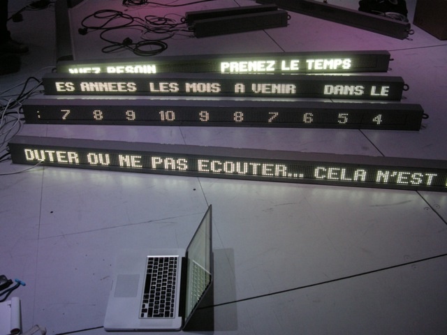 Pièces d'hypnose à la Gaîté Lyrique / 2012