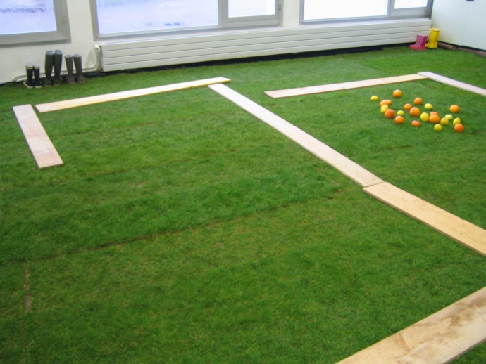 Herbe / classe - chantier