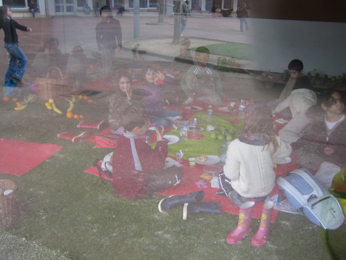 Herbe / classe - chantier