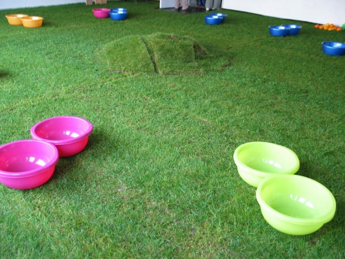 Herbe / classe - chantier