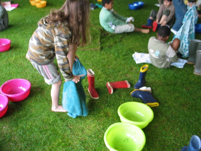 Herbe / classe - chantier