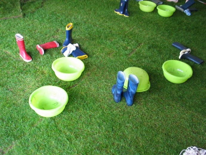 Herbe / classe - chantier