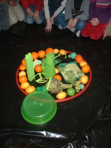 Herbe / classe - chantier